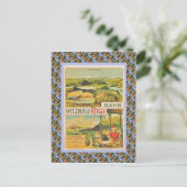 ヴィンテージスイスラウウェイヴィツナウリギバーン ポストカード (スタンド正面)