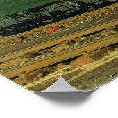 ヴィンテージスイス機関車 ポスター (角)