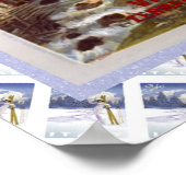 ヴィンテージスイス鉄道ポスターツェルマット ポスター (角)