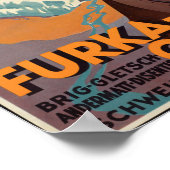 ヴィンテージスイス鉄道旅行ポスター ポスター (角)