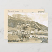 ヴィンテージスイス、セントモリッツ1906 ポストカード (正面/裏面)