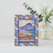 ヴィンテージスイス,ビエルワルダスタテルセ ポストカード (スタンド正面)