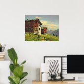 ヴィンテージスイス、ホチウェグ、サース料金 ポスター (ホームオフィス)