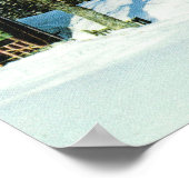 ヴィンテージスイス、モリンズスキーリゾート ポスター (角)