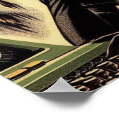 ヴィンテージスイッチのピン留め ポスター (角)