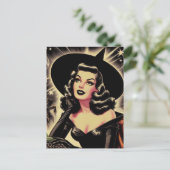 ヴィンテージスイッチのピン留め ポストカード (スタンド正面)