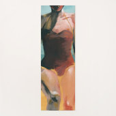 ヴィンテージスイム – 赤い水着 ヨガマット (正面)