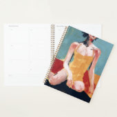 ヴィンテージスイム – 黄色の水着 プランナー手帳 (ディスプレー)