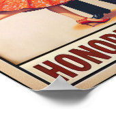 ヴィンテージスイングダンスのサービスへの敬礼 ポスター (角)