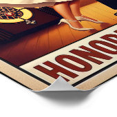 ヴィンテージスイングダンスのサービスへの敬礼 ポスター (角)