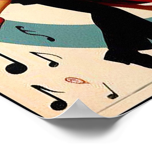 ヴィンテージスイングダンスナイトポスター ポスター (角)