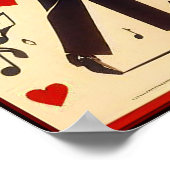 ヴィンテージスイングダンスナイトポスター ポスター (角)