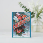 ヴィンテージスイートピアス ポストカード (スタンド正面)