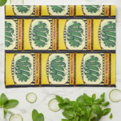 ヴィンテージスイートピーキッチンタオル キッチンタオル (折り畳み)