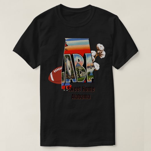 ヴィンテージスイートホームアラバマTシャツ Tシャツ (デザイン正面)