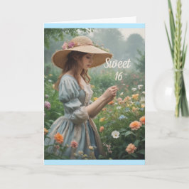ヴィンテージスウィート16誕生日 カード