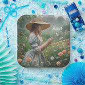 ヴィンテージスウィート16誕生日 ペーパープレート (パーティー)