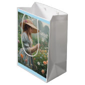 ヴィンテージスウィート16誕生日 ミディアムペーパーバッグ (裏面アングル)