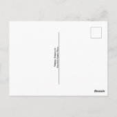 ヴィンテージスウェーデンサンタクロースJultomten画像コピー ポストカード (裏面)