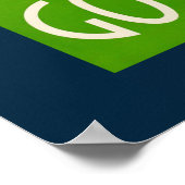 ヴィンテージスウェーデン名勝ウォーターウェイ旅行ポスター ポスター (角)