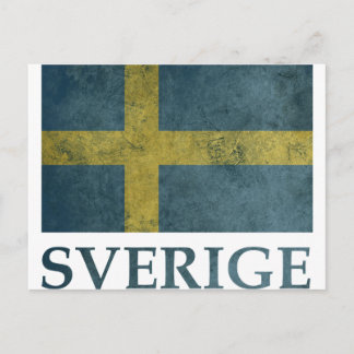 ヴィンテージスウェーデン ポストカード