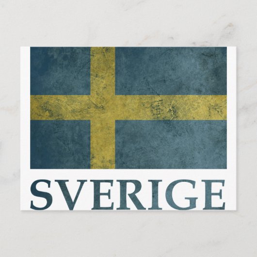 ヴィンテージスウェーデン ポストカード (正面)