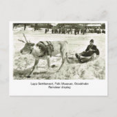 ヴィンテージスウェーデン、ラップ集落、フォーク博物館、 ポストカード (正面)