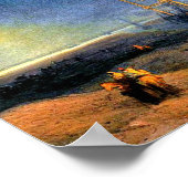 ヴィンテージスエズカナルバイイヴァンアイヴァゾフスキー ポスター (角)