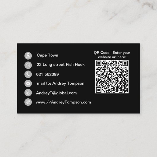 ヴィンテージスエレガントテームパンクのドラゴンアートスエードウイスレス 名刺 (裏面)