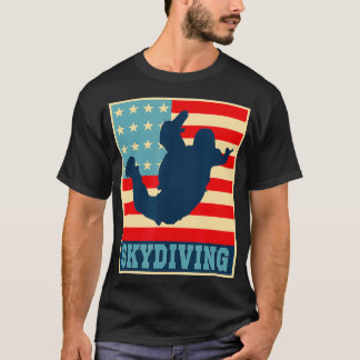 ヴィンテージスカイダイビングパラシュートTスカイダイブティー Tシャツ