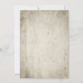 ヴィンテージスカリーパンプキンズ大人ハローウィンパーティ 招待状 (裏面)