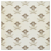 ヴィンテージスカルとクロスボーン海賊 ファブリック (見本)