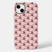 ヴィンテージスカルとクロスボーン Case-Mate iPhoneケース (裏面)