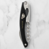 ヴィンテージスカルの牛イラストレーション名 ソムリエナイフ (裏面)