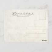 ヴィンテージスカルアートメメント森はがき ポストカード (裏面)