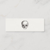 ヴィンテージスカルエッチング コーリングカード (正面)