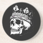 ヴィンテージスカルキングとクラウンドリンクコースター コースター (正面)