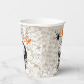 ヴィンテージスカルハロウィーン 紙コップ (右)