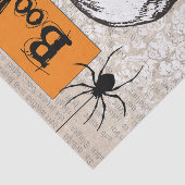 ヴィンテージスカルハロウィーン 薄葉紙 (詳細)