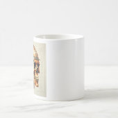 ヴィンテージスカルヒト解剖学マグ コーヒーマグカップ (中央)