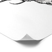 ヴィンテージスカルポスター ポスター (角)