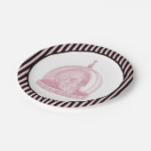 ヴィンテージスカル |ハロウィーン薬局 ペーパープレート (アングル)