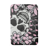 ヴィンテージスカル バスマット (正面縦)