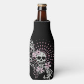 ヴィンテージスカル ボトルクーラー (ボトル正面)