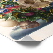 ヴィンテージスカル ポスター (角)