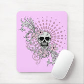 ヴィンテージスカル マウスパッド (マウス)