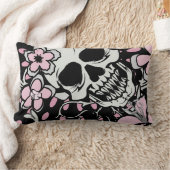 ヴィンテージスカル ランバークッション (ブランケット)