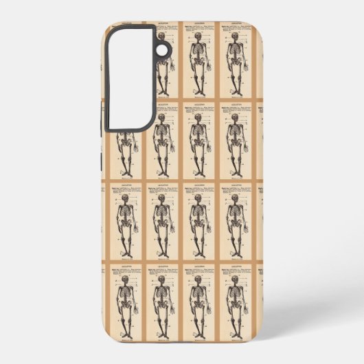 ヴィンテージスカル 定義 SAMSUNG GALAXYケース (裏面)