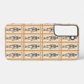 ヴィンテージスカル 定義 SAMSUNG GALAXYケース (裏面横)