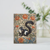 ヴィンテージスカンクウィリアムインスパイアモリス ポストカード (スタンド正面)